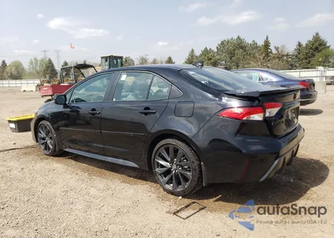 2025 Toyota Corolla Se z USA, uszkodzony, nr VIN 5YFP4MCE0SP218532